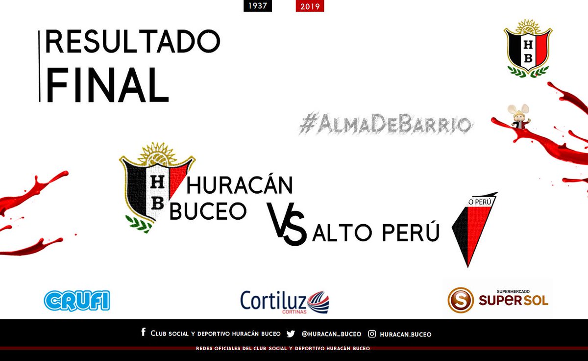 ⚽Gran triunfo 2 a 0 ante <a href="/AltoOficial/">Alto Peru OFICIAL</a> para sumar de a tres. Los goles Nicolás Reyes y Rafael Rivero⚽., #VieneSoplando #BuceoBuceo #AlmaDeBarrio ⚫⚪🔴