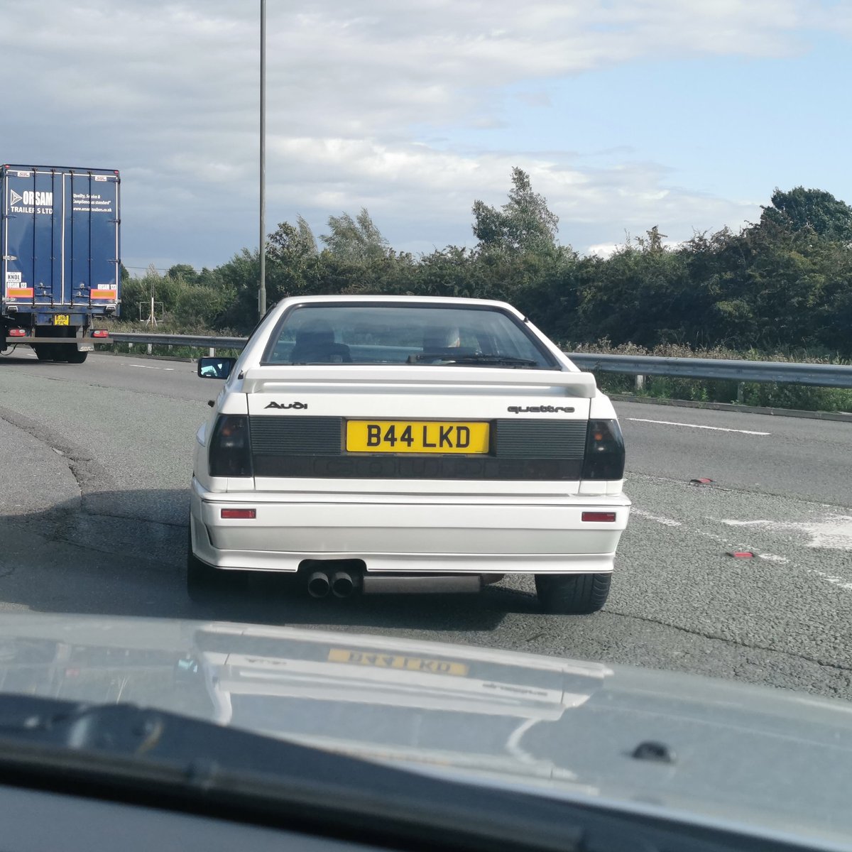 Clique53VW's tweet photo. Caught this lovely 85' Quattro at the local Shell garage, gave the nice gentleman a flyer, hope to see it at #Clique53SpringClassics 2020!

#Audi #AudiSport #AudiQuattro #Retro #Classic #ClassicCar #NewsteadAbbey #Clique53 #Clique53Family https://t.co/qERW0VpRh1