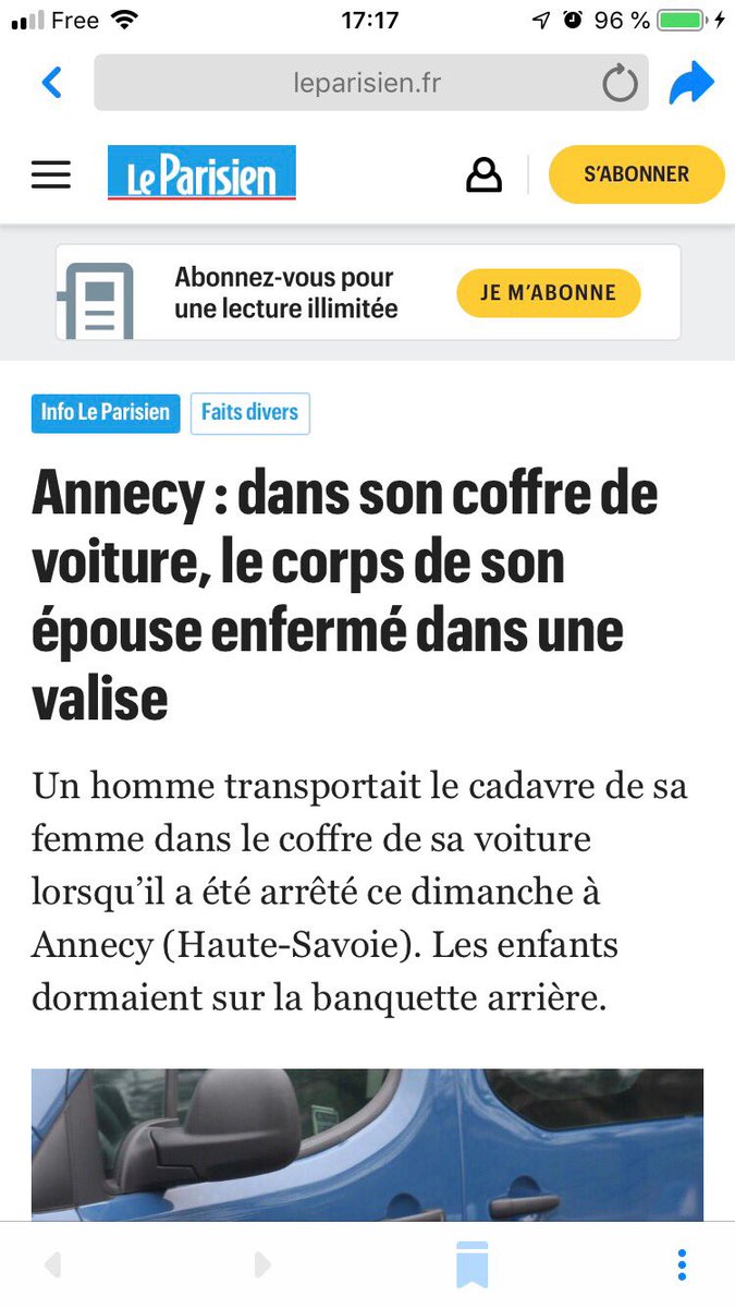 Sofiasept's tweet photo. La police a retrouvé son corps dans une valise à l’arrière de sa voiture.
https://t.co/fIFn2CeqXz
Je vs invite à prendre 1 min de silence pr elle et pr ttes les autres femmes assassinées par leurs compagnons ou ex-compagnons.

#UneMinuteDeSilencePourElles
#JeSuisFeminicidophobe https://t.co/XffGH9B5F6