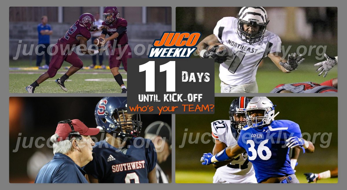 jucoweekly's tweet photo. Countdown to the 2019 MACJC football season. Who's your team? #WhoIsYourTeam #jucoweekly #MACJCFootball2019
https://t.co/8Es7kfaQb8 https://t.co/QCwQZH0QXI