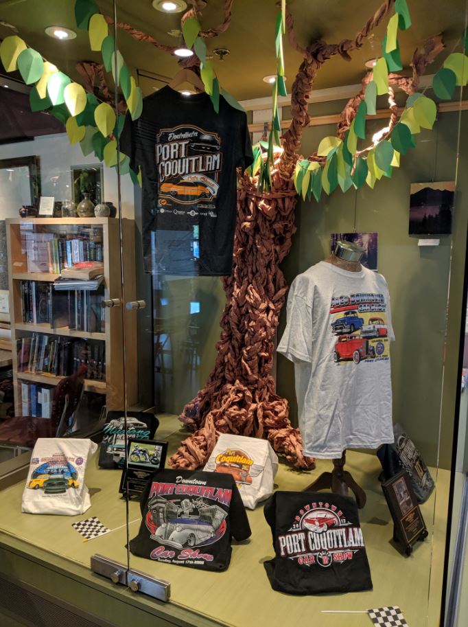 PoCoHeritage's tweet photo. Today is the 15th Anniversary #PoCoCarShow!
Visit our booth on the main drag - we will be selling tickets to our #PoCoBrewHaHa, and offering a Hollywood car guessing game. Can you identify them all??
Also check out our Car Show t-shirts display in the museum! https://t.co/VApuQTKL1c