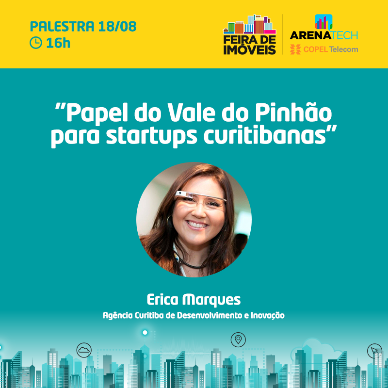 PALESTRA DO DIA! Confira a programação da Arenatech <a href="/copeltelecom/">Copel Telecom</a> desse domingo (18/8) e participe! Entrada e estacionamento grátis 😁
Informações: bit.ly/2mMBnbN
