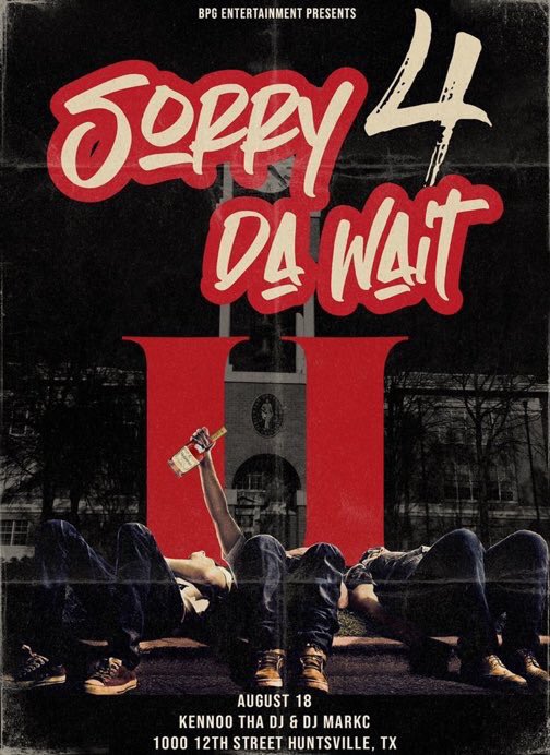 BPG_Prodigies's tweet image. ‼️PREGAME 4 #SFTW2 TONIGHT‼️

-Pregame starts at 9pm 1000 12th st.
-$3 before 10pm
-If you pay for pregame you don’t have to pay for the party
-Regular price is $5 until 11:30pm
-Hometown Greeks are free

RT IF YOU ACTIN UP TONIGHT 😤 #SHSU #SHSU23 #SHSUWELCOMEWEEK