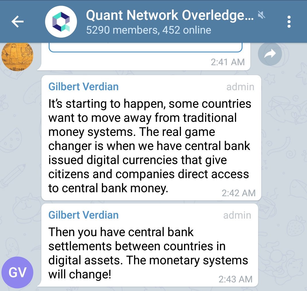 Mrwoody007's tweet photo. #CBDC & renewed #RTGS will change the current monetary system. Not only in China but central banks in other countries are also focused on it & #Interoperatibilty will be a core requirement. Check the working paper of Bank of England. $QNT #Overledger
https://t.co/vKYSKL26AQ https://t.co/o01rIAaWwX