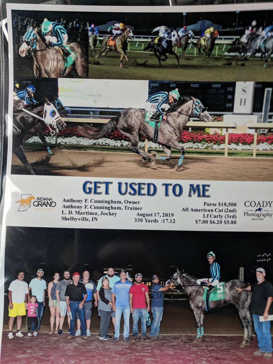 FinishFirst3's tweet image. 💥Congrats to Owner/Trainer, Tony Cunningham, and the rest of the team on a great win at Indiana Grand!

#PoweredByFinishFirst