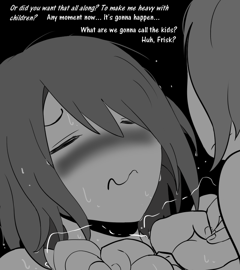 Haarukkamies's tweet photo. Undyne is a bully! https://t.co/ate2kDaZcP