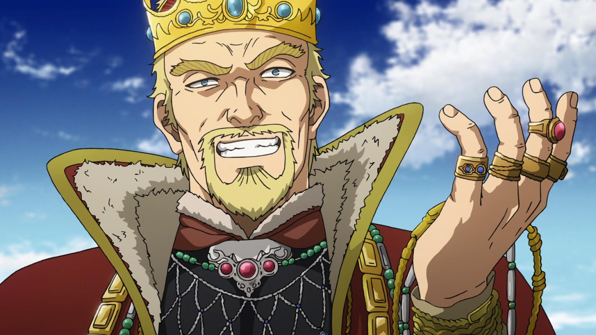 Vinland Saga Wiki on Twitter: "ALL HAIL ASKELADD!! Askeladd eyes an  opportunity and takes advantage of the skirmish between the Franks to loot  all the treasure. Sneaky and cunning as always! https://t.co/Socg1gnM9z" /