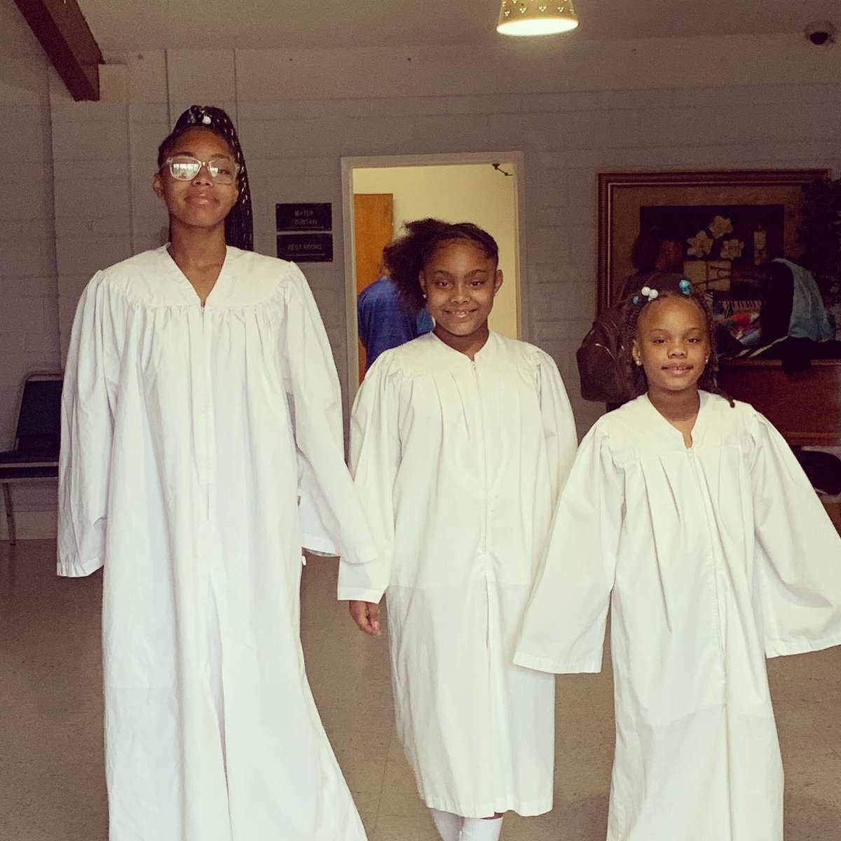 anichols03's tweet photo. Kyrston, Kylie &amp; Karley Baptism. August 18, 2019 💦 🙏🏽 👼 https://t.co/gZVAP85wdZ