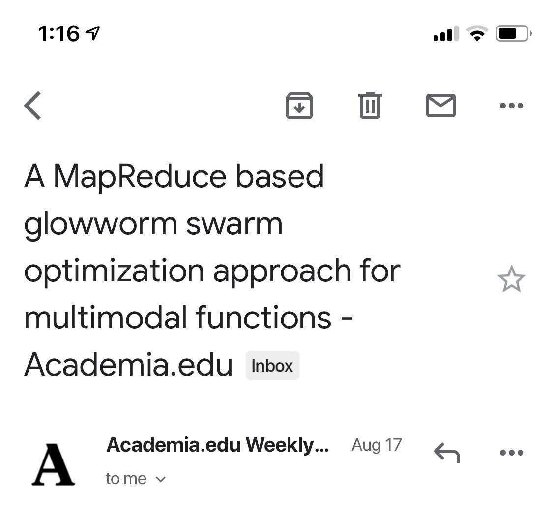 A mapreduce based glow worm swarm optimization approach to multimodal functions