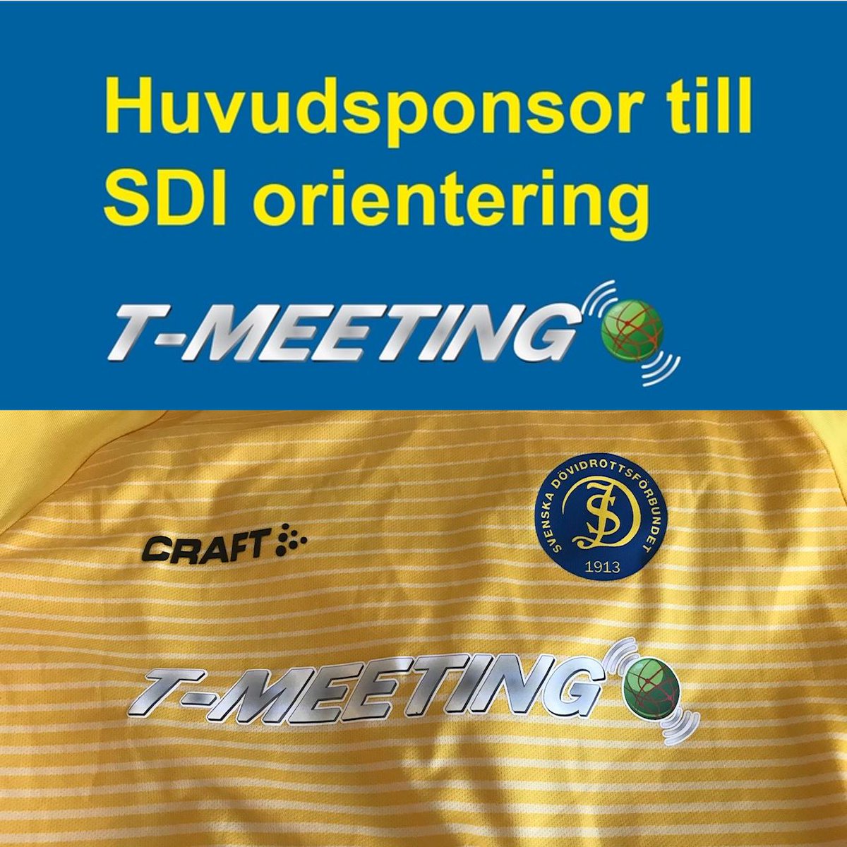 T_meeting's tweet photo. Nu hejar vi fram Svensk Dövorientering i VM i Tjeckien!

Hälsar huvudsponsorn T-Meeting

Läs mer:
https://t.co/stSScmyuBw
https://t.co/oCA0SJeztb¬if_id=1566074404330329¬if_t=page_post_reaction
https://t.co/BXrn5LHgiJ https://t.co/qZtrrt1TPp