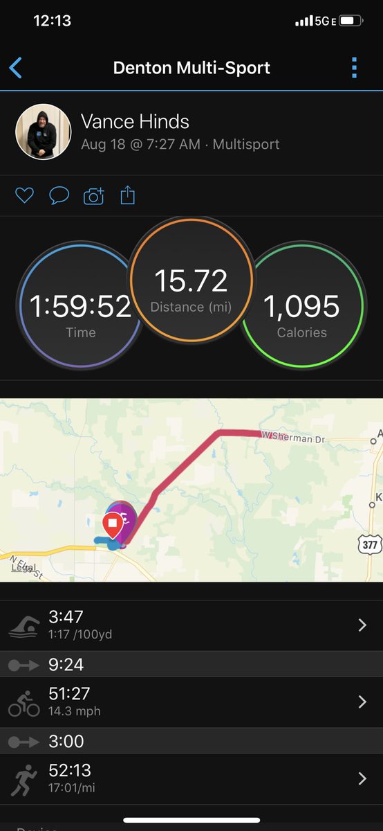 LawDog1515's tweet photo. I finished it!  Got it done in under 2 hours. Saw my friend Kim Holden. She won 2nd in her age division!  Woooot!  Great job Kim!

#260isnotmyweight #199point9 #recommitted #bertiamcomingforyou #makebertpay #berttoo #Raceto200 #drinkcrazylivecrazy @RealDDP  @DDPYoga @RealDDP https://t.co/Gu9vf2SqsG