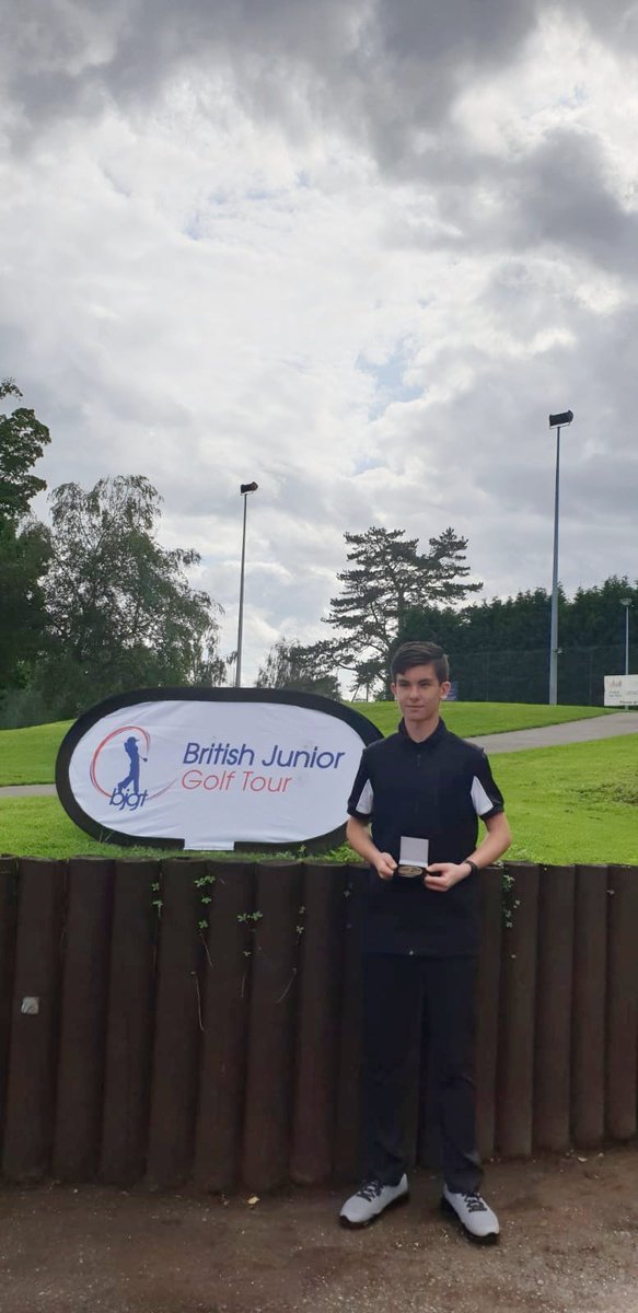 DommettAlex's tweet photo. Tough win with the rain but very nice to hit 3 over gross here. Thank you for the organisation today @BJGT and @cranleighclub for a great course. https://t.co/OUz65TFiDI
