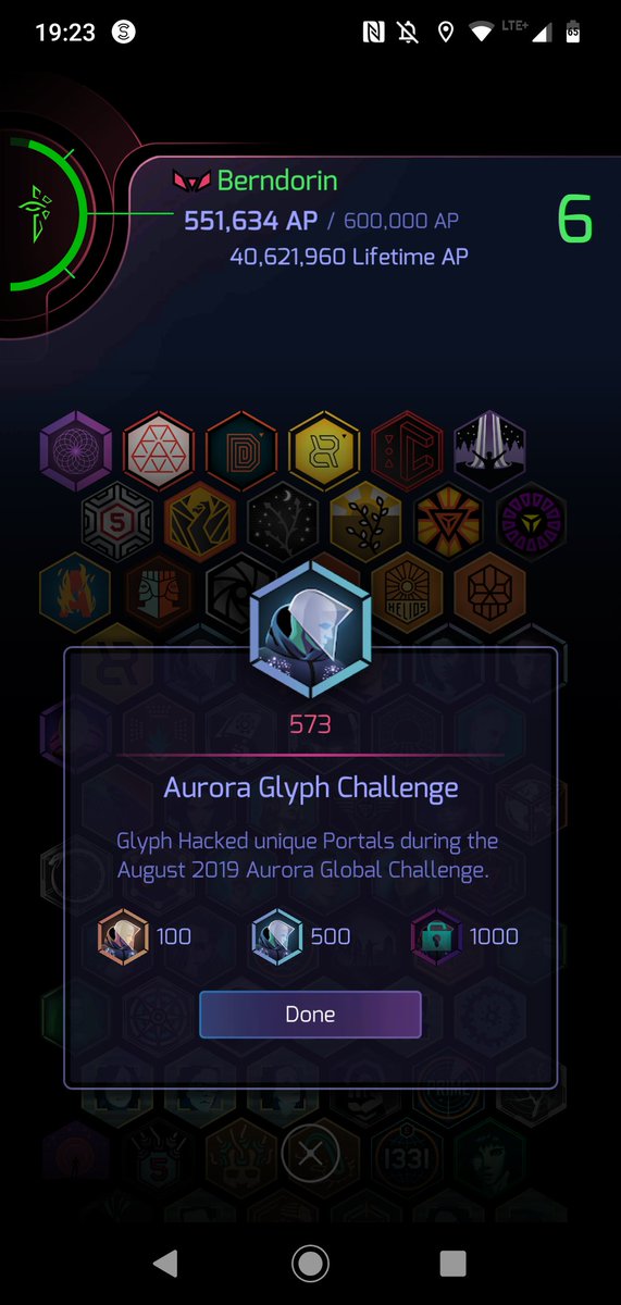 Berndorin's tweet photo. Road to lvl 8. Glyphhack every portal. Hack every portal one time. #ingress #nemesis https://t.co/45HWpfInem