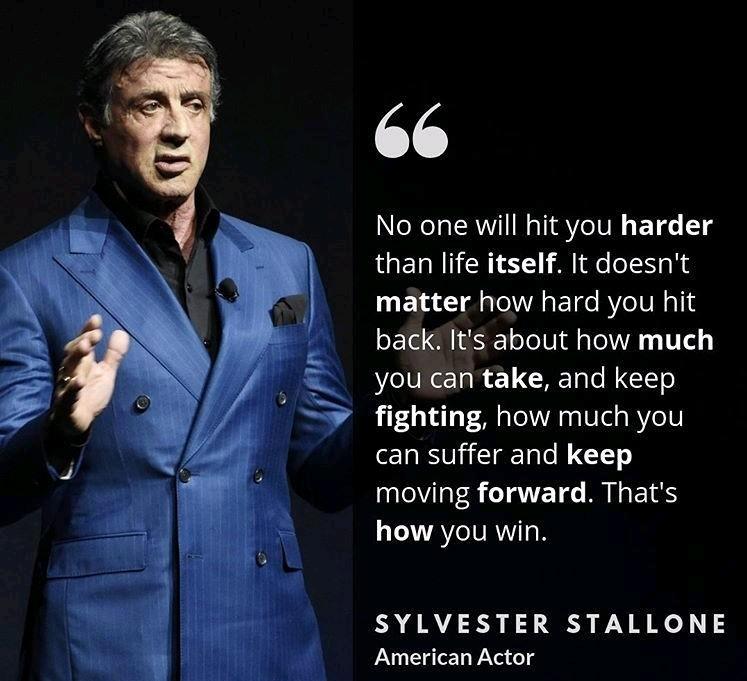 shrutii9's tweet photo. No one will hit you harder than life itself! https://t.co/i0JbOrANEq