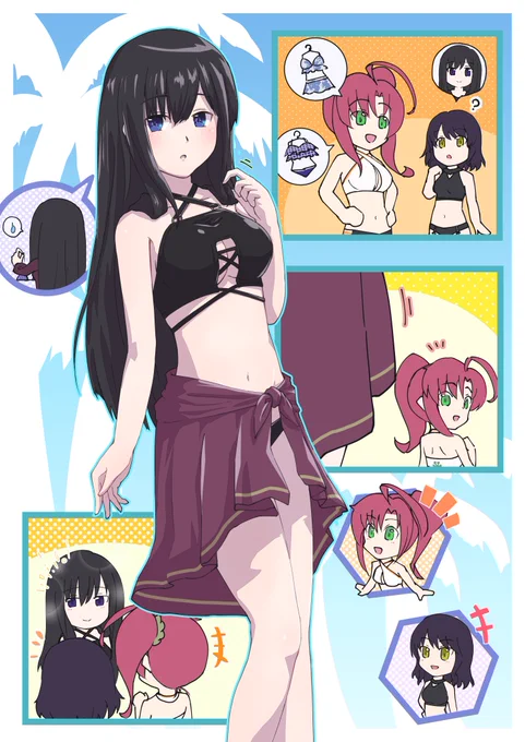 深沙希さんの水着、ほしい。
#アリスギアお絵かき 