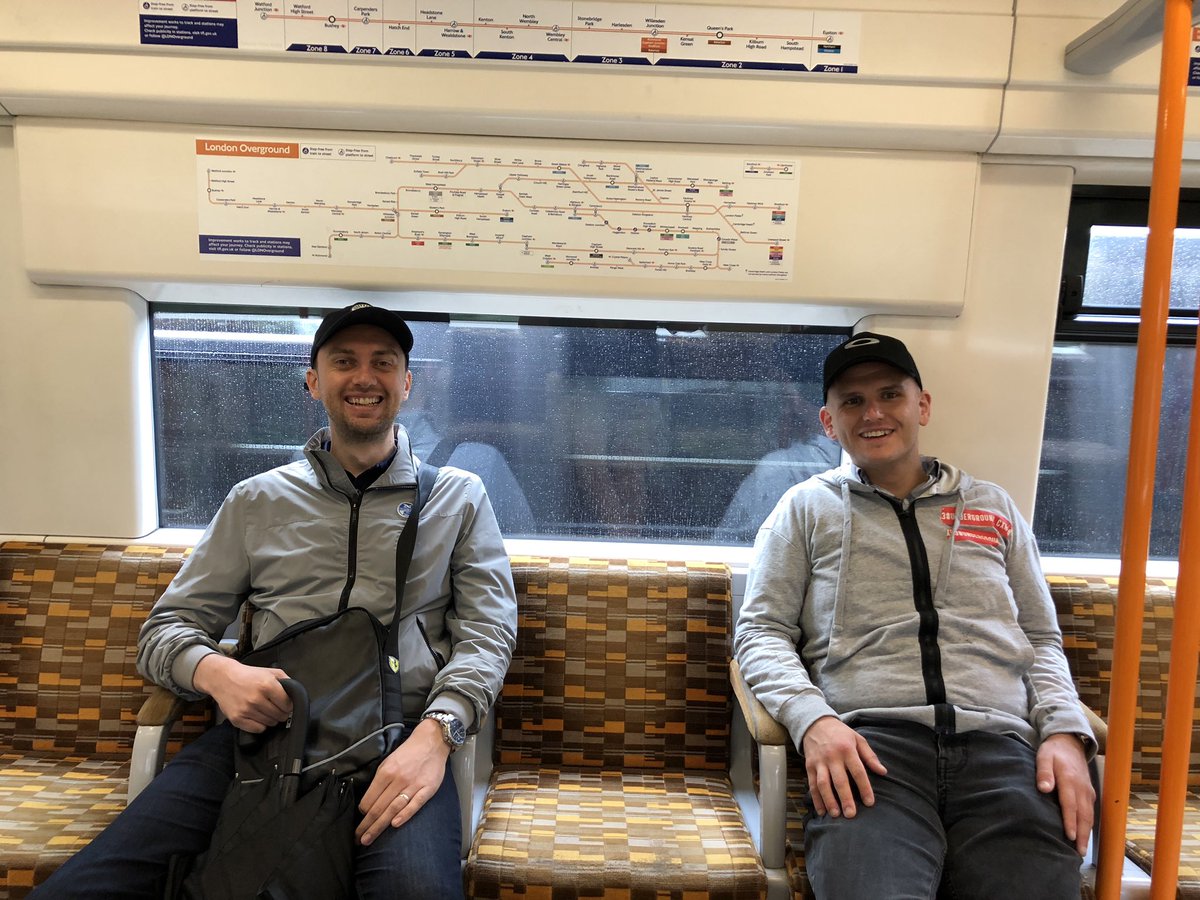 JohnBlower's tweet photo. Joys of Sunday on @LDNOverground #pickaseat #train https://t.co/TFAtLx5jbP