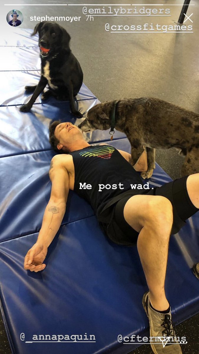 Moyachirps's tweet image. #SweatySunday #StephenMoyer 💧😍