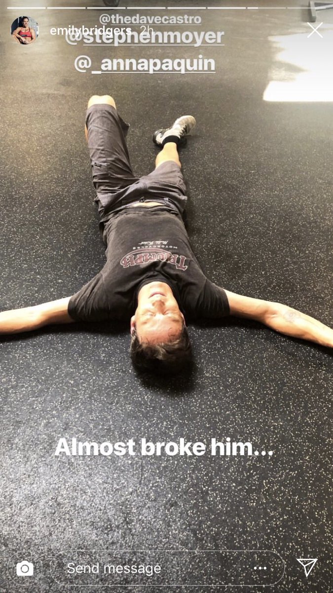 Moyachirps's tweet image. #SweatySunday #StephenMoyer 💧😍