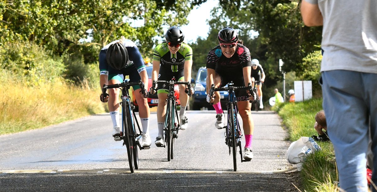Cyclopunk's tweet photo. @FrankieHall04 wins the 2019 CC Sudbury #WomensCycling Road Race https://t.co/m9GbtonMGN
