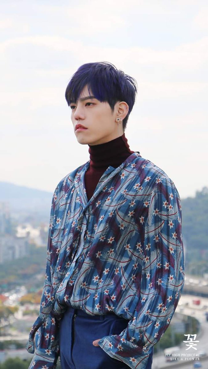 purple haired  #차훈  #엔플라잉  #CHAHUN  #NFLYING