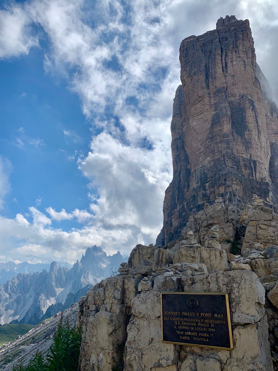 John Paul II had a great love for magnificent prayer spots.