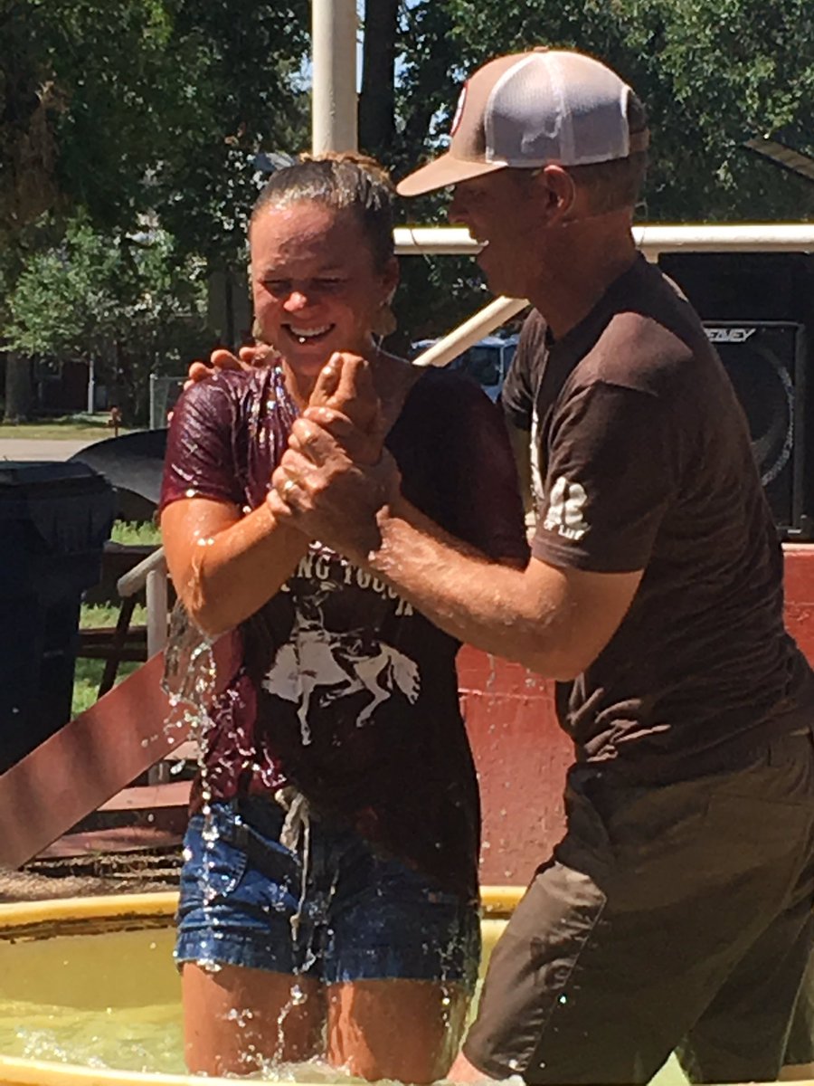 __jayem__'s tweet photo. I was baptized when I was eight because I was the preachers kid and I felt it was expected of me. Today, I decided spur of the moment to be baptized a second time. I am blessed to be able to proclaim my faith again, this time for the right reasons. I have so much joy, God is good https://t.co/Om6J5y7CEy