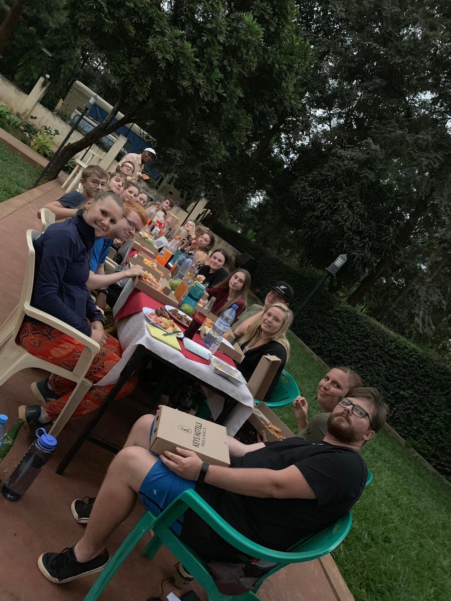 broadlandhigh's tweet photo. Our @broadlandhigh @CampsInt students having a final meal in Tanzania ahead of their return to the UK! #inspiringstudentstosucceed #TeamEmbe https://t.co/lD0ANJFkDl