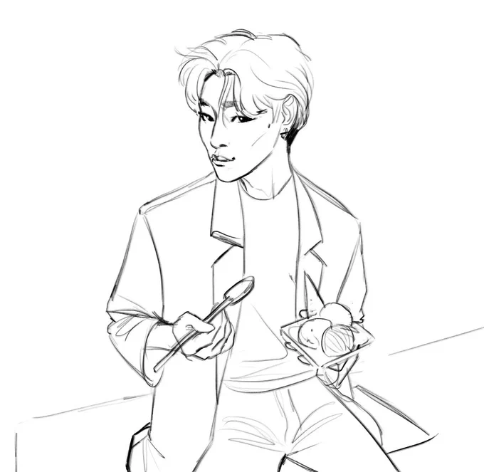 #sketch #ATEEZ #SAN #MINGI #YUNHO #ATEEZfanart 

something fast~ 