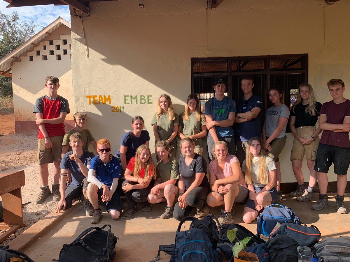broadlandhigh's tweet photo. Our @broadlandhigh @CampsInt students have helped paint a school in Tanzania. #inspiringstudentstosucceed #TeamEmbe https://t.co/ulJfvDMKSi