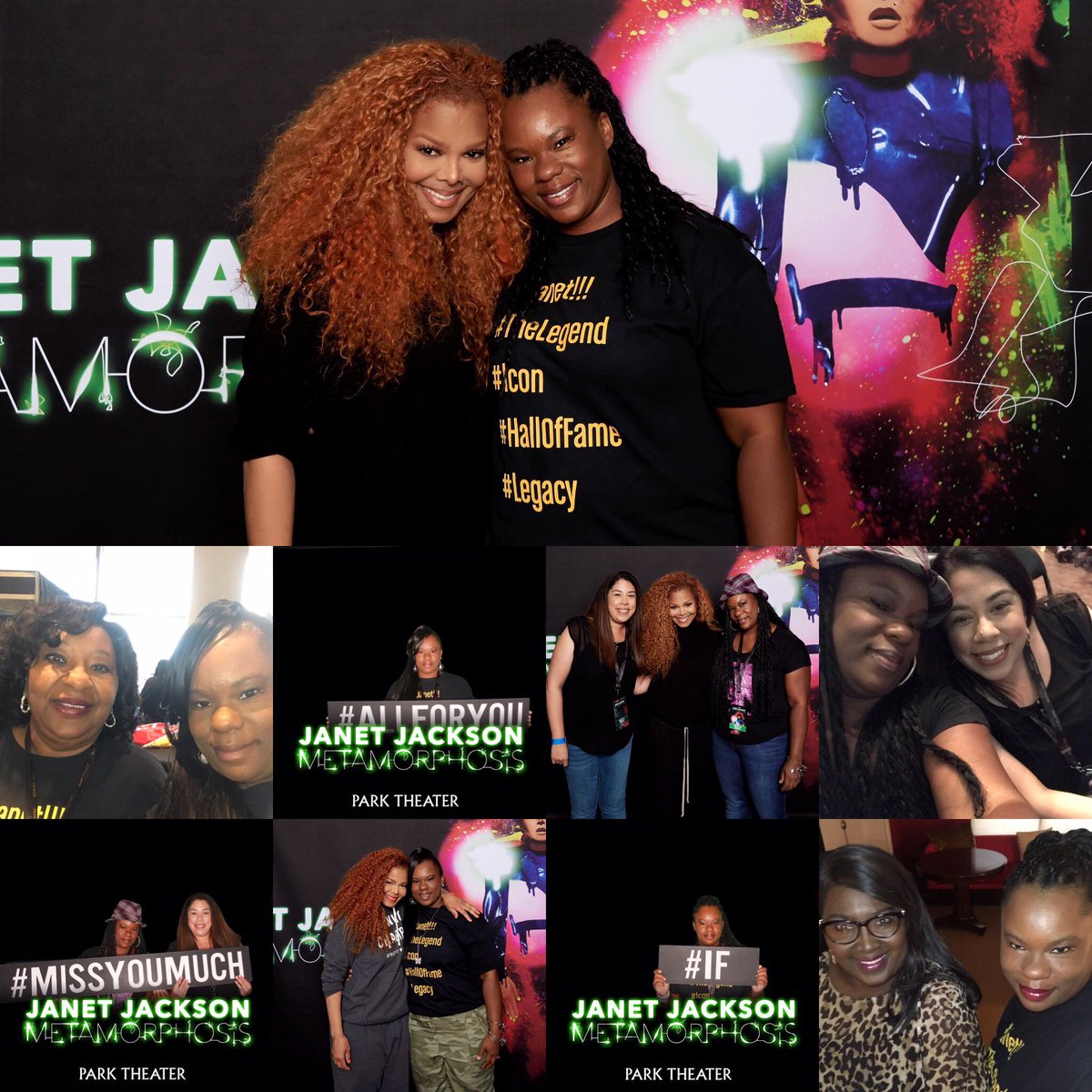 KatrinaJovan's tweet photo. Beyond Epic Summer! Great way to close out my 40th year. No words can truly express how much @JanetJackson means to me. She inspired me to be a dancer, singer, actress, writer &amp; amazing mommy. She’s been THE soundtrack to my life &amp; gotten me through so much. #BlessedLife #Icon https://t.co/Cgbkfi7uSx