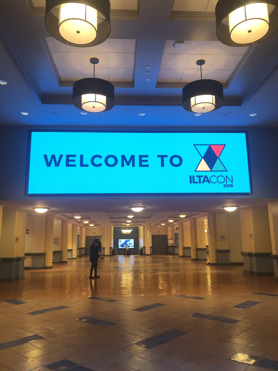#ILTACON19 is about to begin!