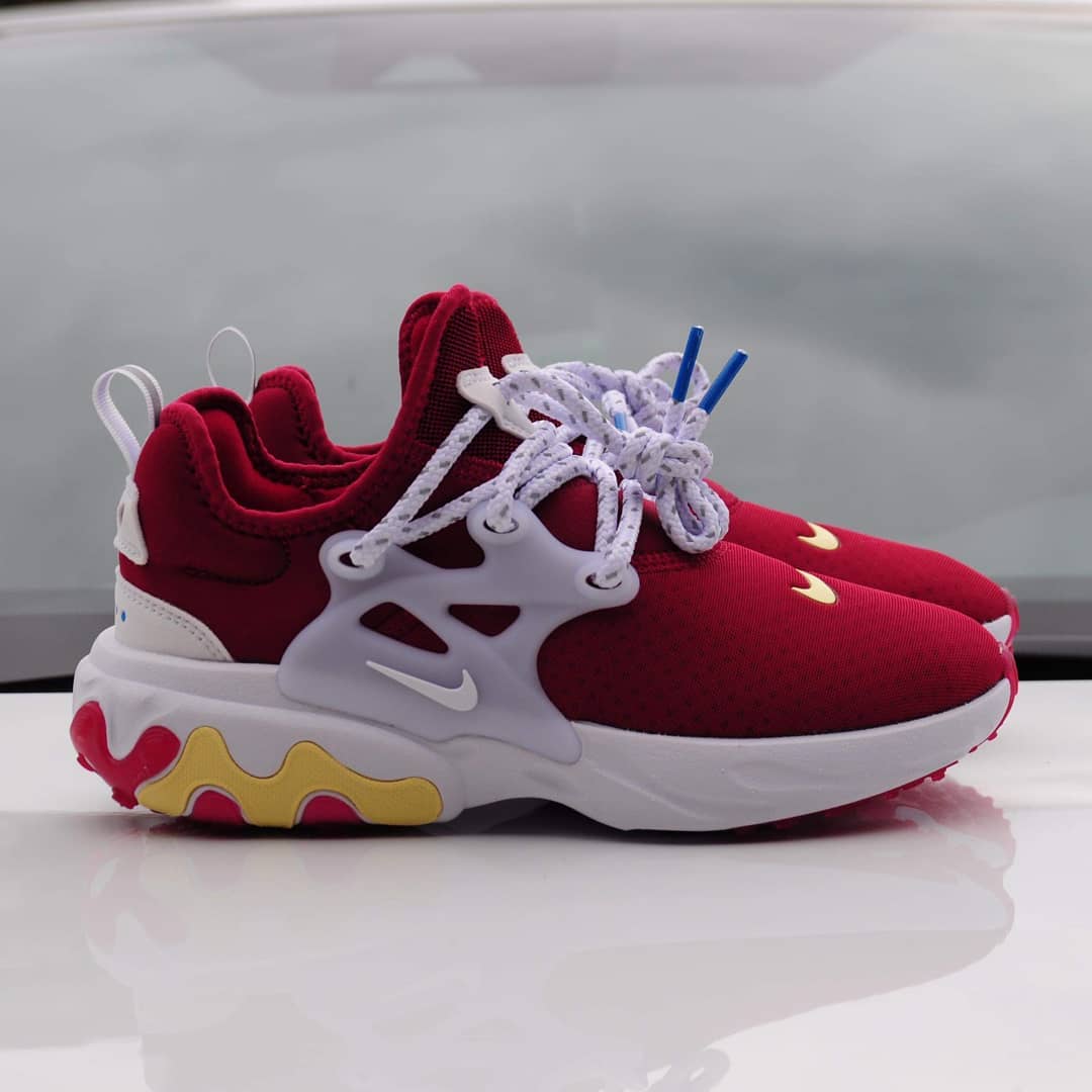 nike react presto noble red