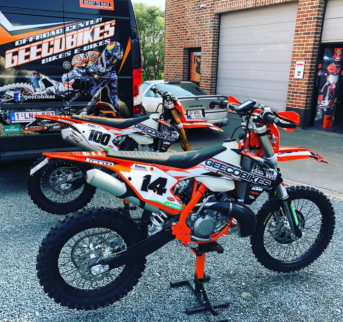<a href="/geecobikes/">Geert Van Aken</a> #readytorace #ktm #enduro #Motocross