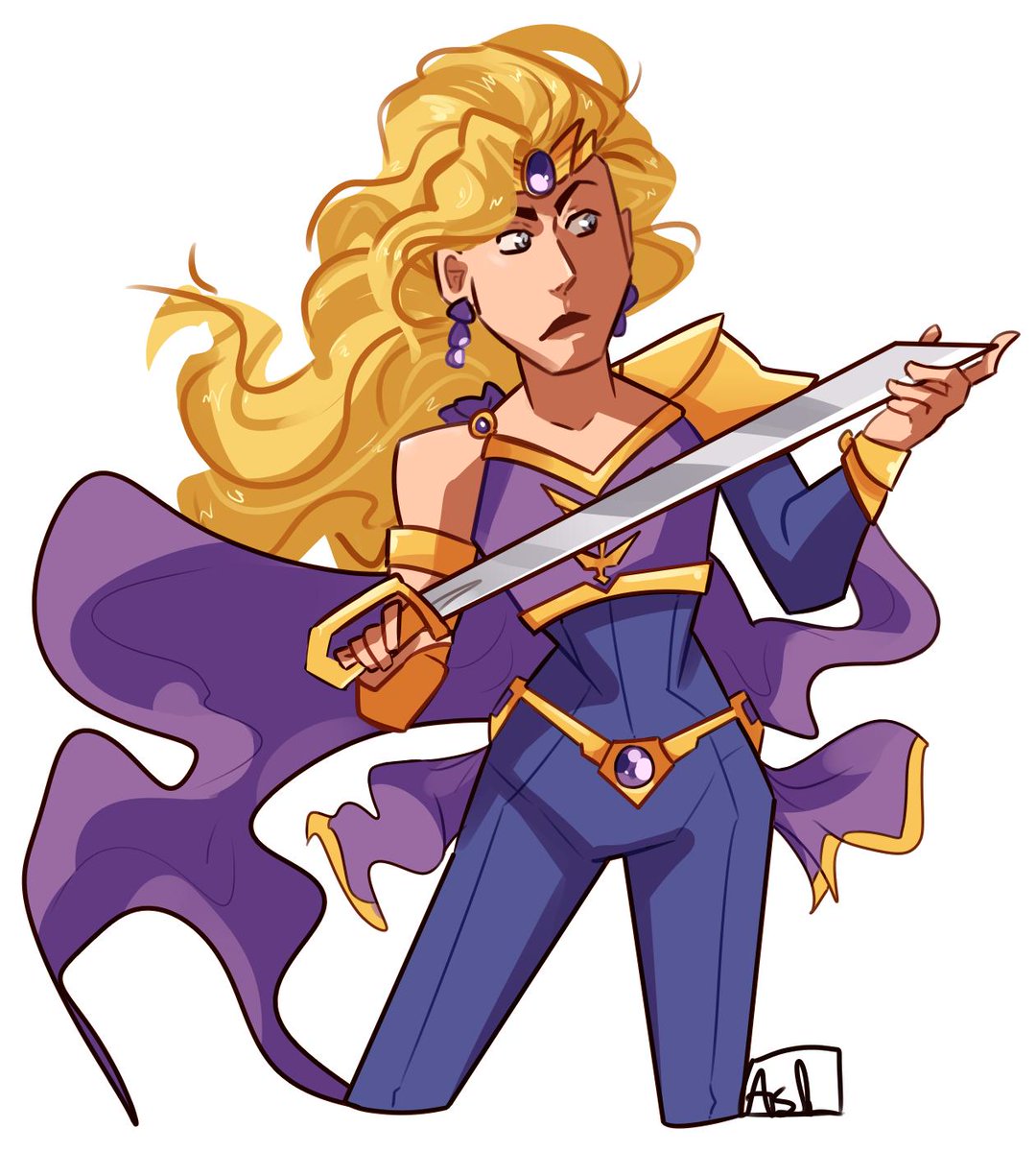 AshandCinders's tweet photo. I found a drawing of mine from 7 years ago, so I decided to redraw it #princessamethyst #artistontwitter #dccomics https://t.co/nq597iQ6gr