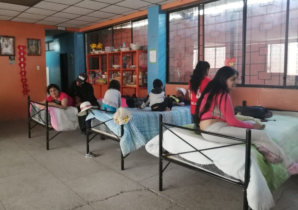 daduquev's tweet photo. #RomeriaLoja2019
En el Centro de Acogida Temporal
- CTA de #Catamayo llegan a descansar varias familias que han venido acompañando a la imagen de la Virgen de El Cisne desde San Pedro de la Bendita. @MIES_Zona7 #DistritoLoja @patronatoloja @berecordero @chiograndao @PaulGranda https://t.co/kGITQZxyox