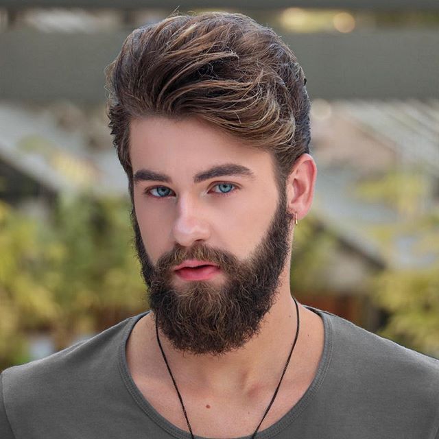 Rate This #Beard and #Hairstyle From 1/10 🙈💣