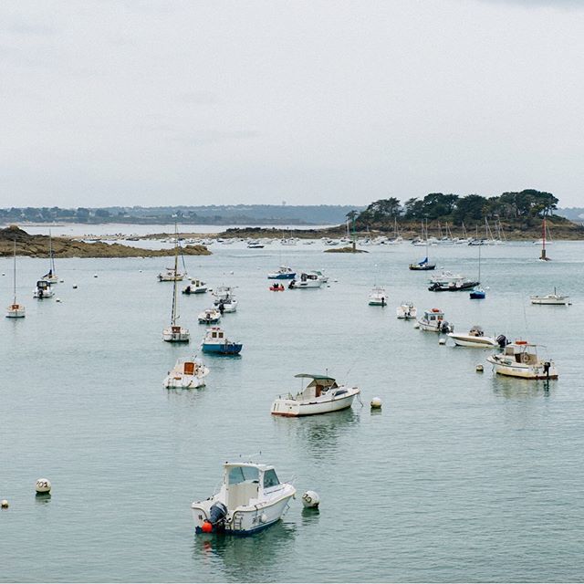 📷 sailboat heaven in Brittany, France.