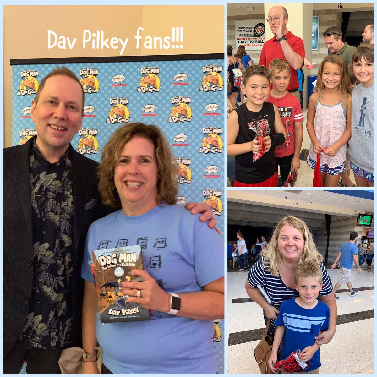 Bellerive has lots of Dav Pilkey fans!!!
