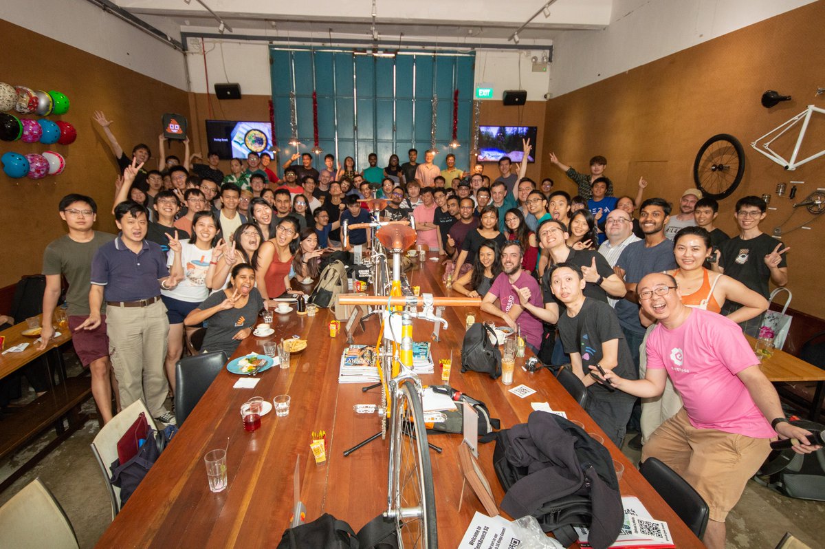 geekbrunchsg's tweet image. Wow! So wow, much awesome! Thanks everyone for joining us on Sunday for our 9th GeekBrunchSG!

If you like this type of event, you might like @kopi_js as well!

See you again soon!