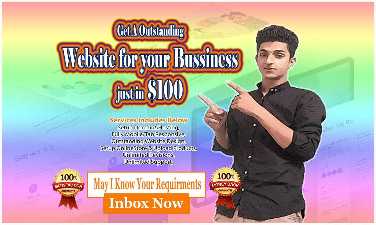 pk_freelacer's tweet image. If you are in need of outstanding website for your business then you are on right place
CONTACT NOW FOR FREE CONSULATION ABOUT YOUR PROJECT,
BEST,
Ali Hussain
#professionalwebdesigner
#enfinitytechssolutions
#expertwebdeveloper
#Alihussain
#king70857
#professionalfreelancer