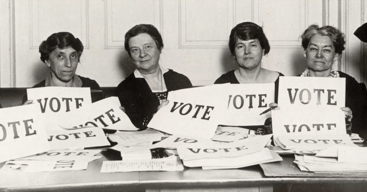 JakeforDA's tweet image. It’s hard to believe that it was only 99 years ago that women gained the right to vote. Vote this November 5th and in every other election! Our democracy depends on it. #Vote #19thAmendment #JakeForDA