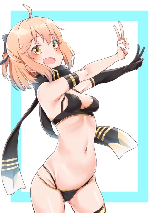 水着沖田さん 