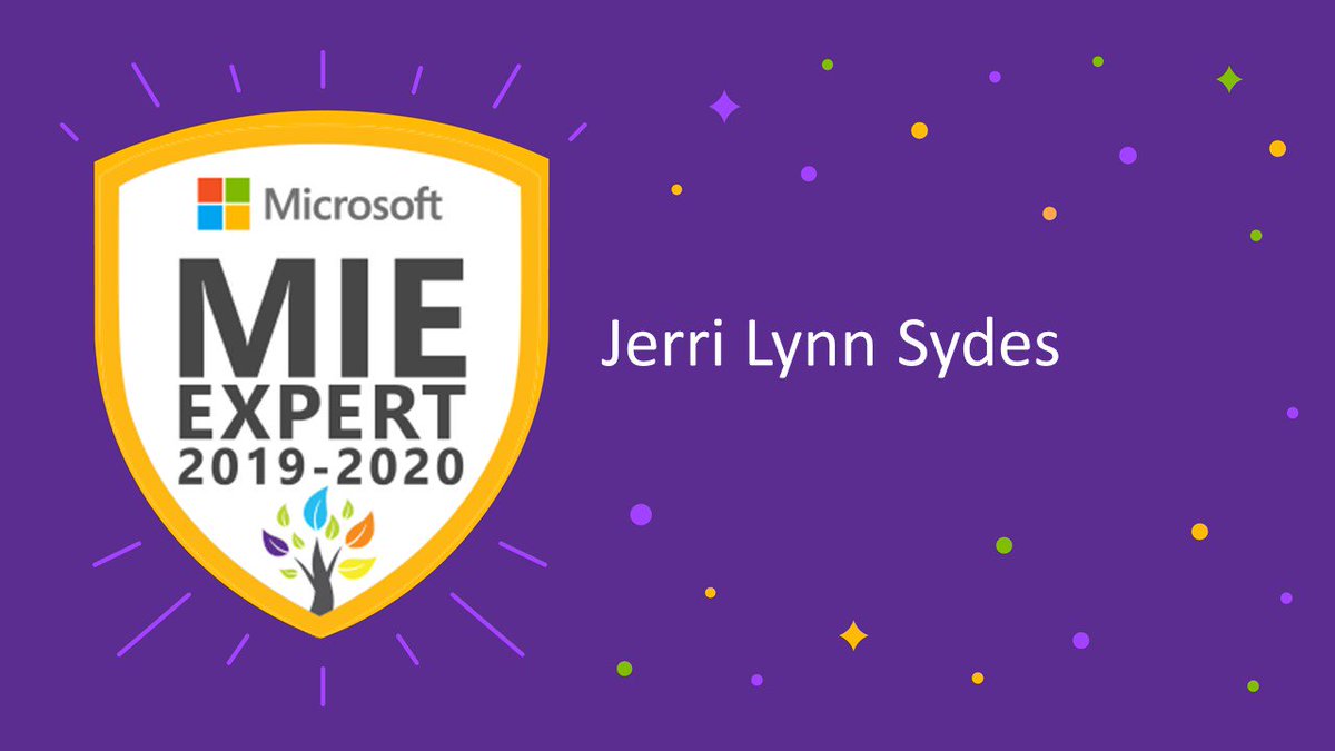 I apologize for posting this a little late but I did want to share.  So excited to be part of the #MIEExpert community, and I'm looking forward to this professional growth opportunity!  Can't wait to meet &amp; learn from so many amazing educators around the world! #onslowdlt