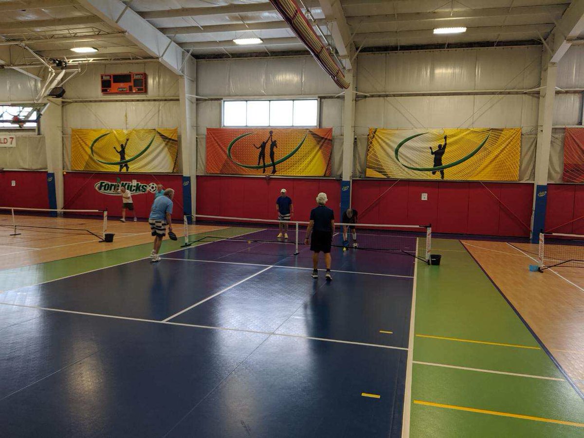 ForeKicks's tweet photo. What a wonderful weekend filled with #pickleball Congratulations to all the teams who competed!! #forekicks @maseniorgames #marlboroughma #sports #indoorsports #sportsfacility https://t.co/ya6N3v6kZ2