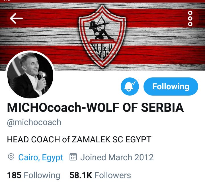 المعلم غير صفحته .... يصحى من النوم يلاقيها 100 الف ياشباب#ميتشو#الزمالك