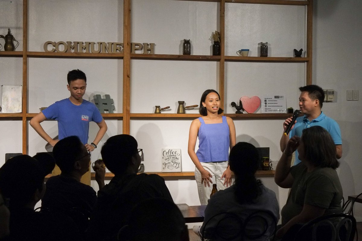 BimpoImprov's tweet image. It was an honor to have shared the stage with #improv groups #CounterClockwise, #AOK, #Improv1982, &amp;amp; #FourPlay during #ChopsueyImprovMixer. 

#ImprovSaturday #BimpoImprov #BimpoPH #ImprovMixer #improvisation #ImprovManila #ImprovPH #ComedyPH
