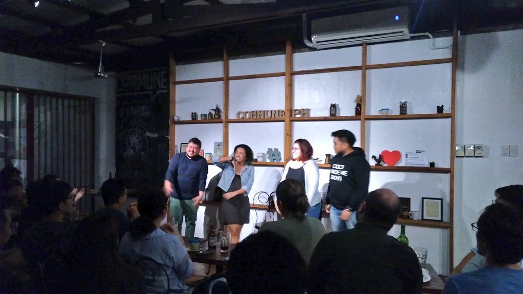 BimpoImprov's tweet image. It was an honor to have shared the stage with #improv groups #CounterClockwise, #AOK, #Improv1982, &amp;amp; #FourPlay during #ChopsueyImprovMixer. 

#ImprovSaturday #BimpoImprov #BimpoPH #ImprovMixer #improvisation #ImprovManila #ImprovPH #ComedyPH