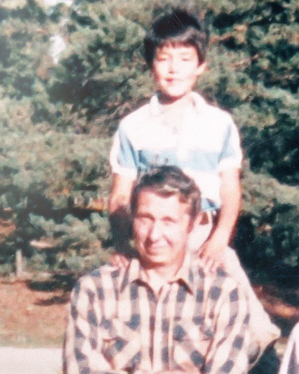 my partner in crime... not real crime, of course... #throwback #lovemydad