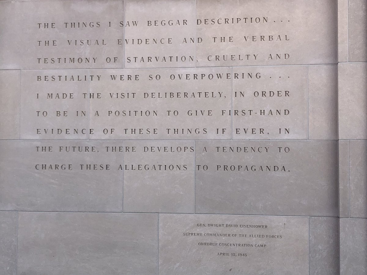 TheTwoGayGeeks's tweet photo. Just visited the Holocaust Memorial Museum. What a gut wrenching experience. 😥 And to see so many parallels to things happening today. FAIR WARNING: Deniers will not be tolerated. @HolocaustMuseum #NeverStopAskingWhy https://t.co/AtLS04OAED
