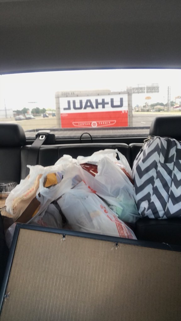 18 yrs of raising them 12 yrs of school, 4 yrs <a href="/HumbleISD_SCHS/">Summer Creek High</a> , 3 days of crying, 2 days of complete brain shut down, a full blown panic attack, and one of the hardest goodbyes I have ever had to say. #halfmyheartsinsanmarcos #didntwanttoleave #TXST23